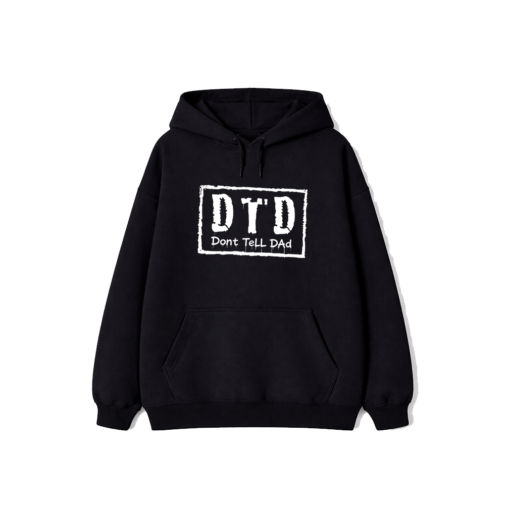 FU Hoodie - Oversized Black