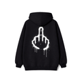 FU Hoodie - Oversized Black